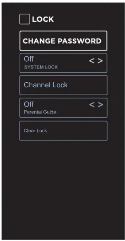DENVER LDS-4368 - Lock Settings - 1