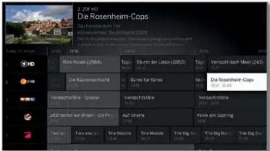 LOEWE Bild 4 - Recording a programme via EPG - 2