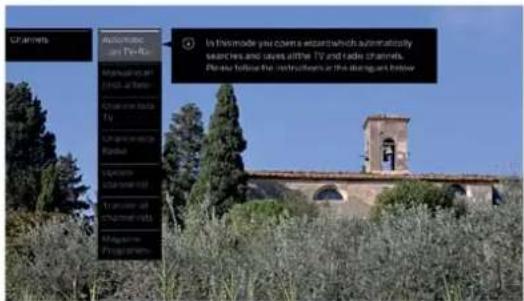 LOEWE Bild 4 - Call Channels menu - 3