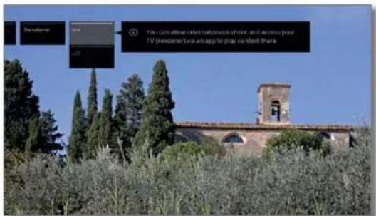 LOEWE Bild 4 - Call up renderer menu - 3