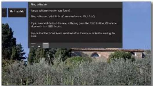 LOEWE Bild 4 - New software package found - 1