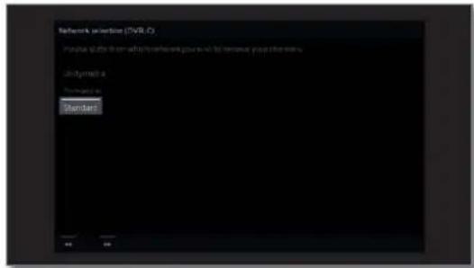 LOEWE Bild 4 - Setting options for DVB-C reception: - 1