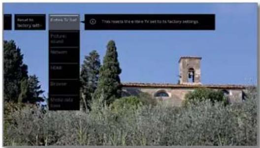 LOEWE Bild 4 - Call Reset to factory settings - 3