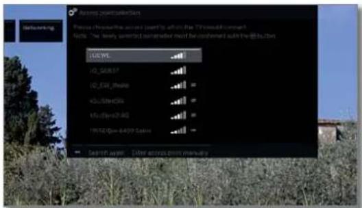LOEWE Bild 4 - Configuration of the built-in WLAN bridge adaptor - 1