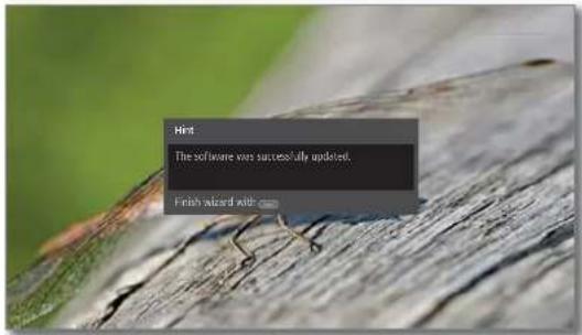 LOEWE Bild 4 - Load new software package - 2
