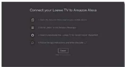 LOEWE Bild 4 - Call Amazon Alexa login - 7