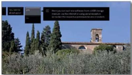 LOEWE Bild 4 - Showing/Hiding information on new software - 3