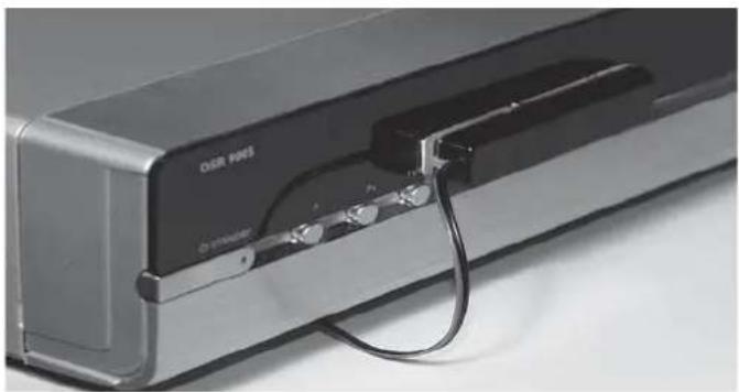 LOEWE Bild 4 - Installing the infrared transmitter on the additional device - 1