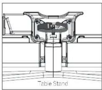 LOEWE Bild 4 - Cable fixing - 1