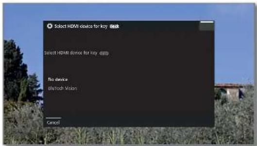 LOEWE Bild 4 - Switching between operation of TV set and HDMI device using a device key - 1