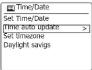 Audisse Netbox - Automatically updating the clock - 3