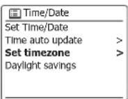 Audisse Netbox - Manually setting the clock - 9