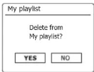Audisse Netbox - Erasing a track from the playlist - 1