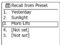 Audisse Netbox - Recalling a preset- Spotify Connect - 3