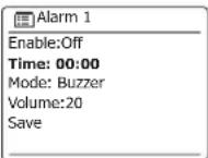 Audisse Netbox - Setting the alarm clock - 3