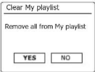 Audisse Netbox - Clearing the playlist - 2