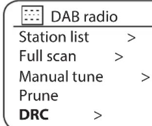 Audisse Shokunin - DYNAMIC RANGE CONTROL SETTINGS - 1