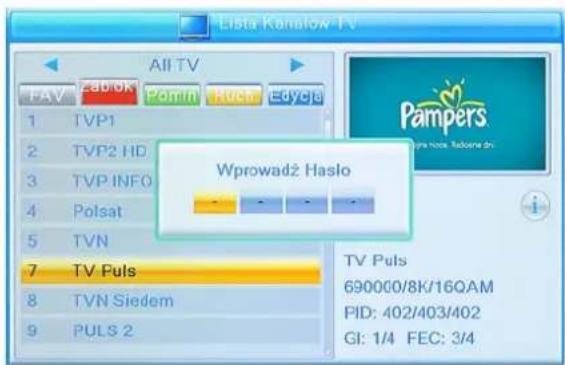 Cabletech URZ0319 - Blokada kanału - 1