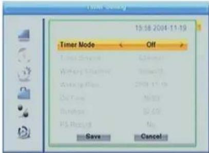 Cabletech URZ0319 - Timereinstellungen - 2