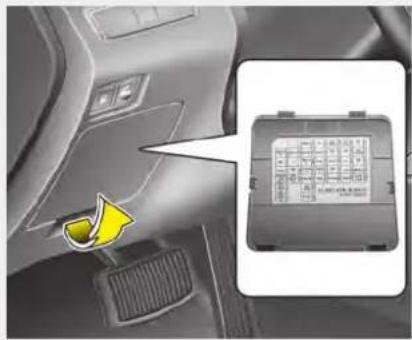HYUNDAI Sonata Turbo (2011) - Fuse/relay panel description - 1