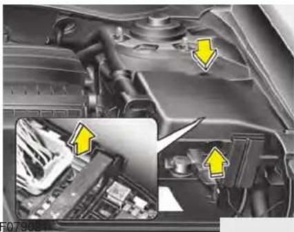 HYUNDAI Sonata Turbo (2011) - CAUTION - 2