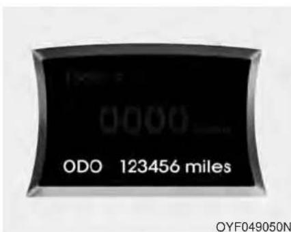 ODO 123456 miles OYF049050N