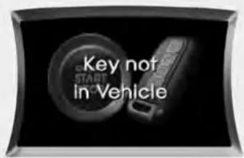 Key not in Vehicle