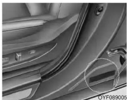 HYUNDAI Sonata Turbo (2011) - VEHICLE CERTIFICATION LABEL - 1
