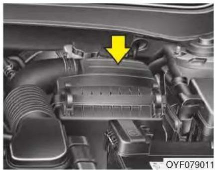 HYUNDAI Sonata Turbo (2011) - AIR CLEANER - 1