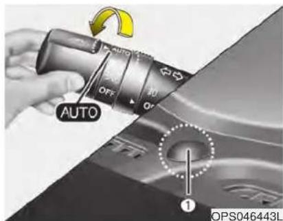 KIA Soul (2019) - Auto light position (if equipped) - 1