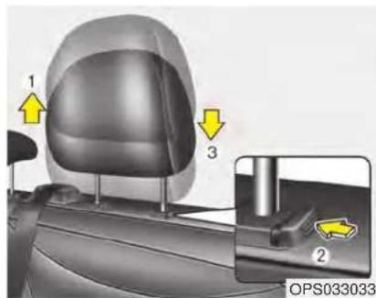 KIA Soul (2019) - Adjusting the height up and down - 1