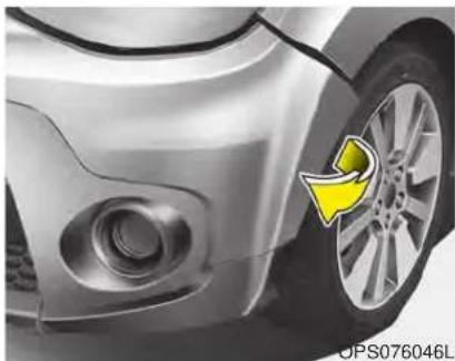 KIA Soul (2019) - Front side marker bulb replacement - 2
