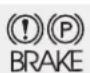 KIA Soul (2019) - Parking Brake & Brake Fluid Warning Light - 1