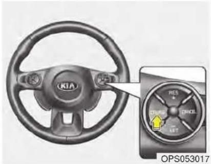 KIA Soul (2019) - To resume cruising speed at more than approximately 20 mph (30 km/h): - 2