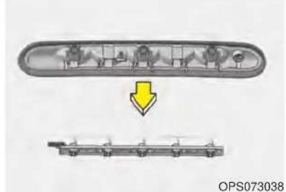 KIA Soul (2019) - High mounted stop lamp bulb replacement - 3