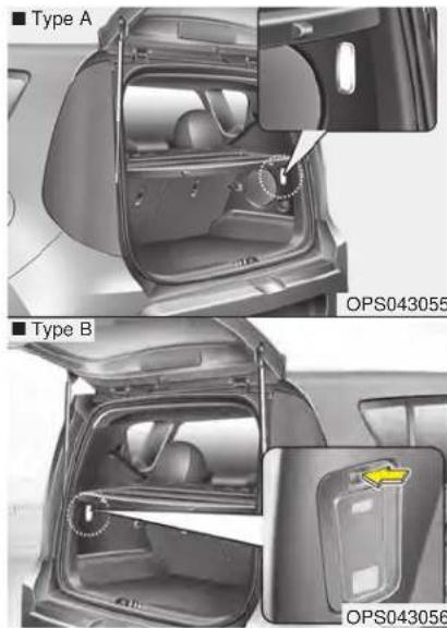 KIA Soul (2019) - Luggage room lamp - 1
