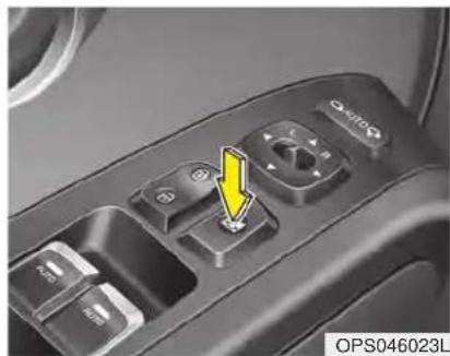 KIA Soul (2019) - Power window lock button - 1