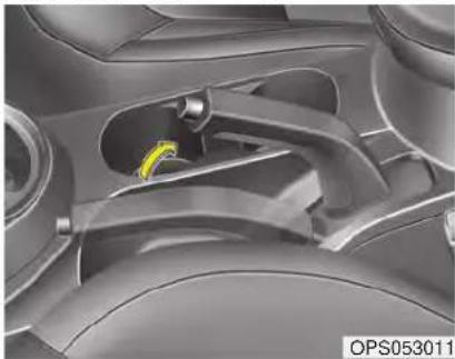 KIA Soul (2019) - Parking brake - Hand type - 1