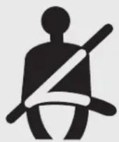 KIA Soul (2019) - WARNING - Seat belt buckle - 1