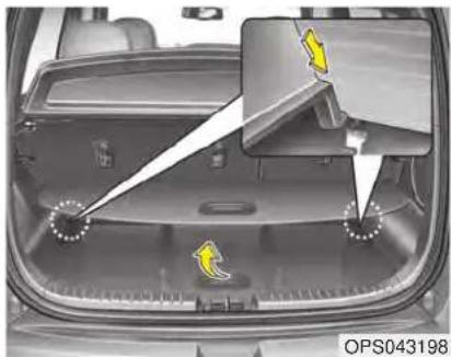KIA Soul (2019) - WARNING - Sunglass holder - 1