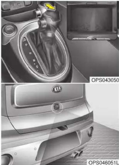 KIA Soul (2019) - REAR CAMERA DISPLAY (IF EQUIPPED) - 1