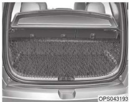 KIA Soul (2019) - Luggage net holder (if equipped) - 1