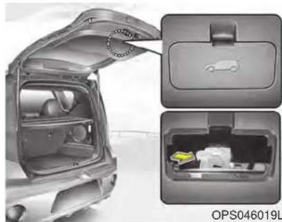 KIA Soul (2019) - Emergency liftgate safety release - 1
