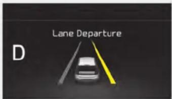 KIA Soul (2019) - WARNING - LDWS Alert - 5