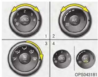 KIA Soul (2019) - Manual climate control system - 1