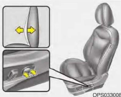 KIA Soul (2019) - Lumbar support (for driver's seat) - 1