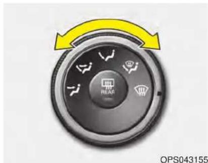 KIA Soul (2019) - Mode selection - 1
