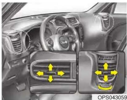 KIA Soul (2019) - Defrost mode (A, D) - 1