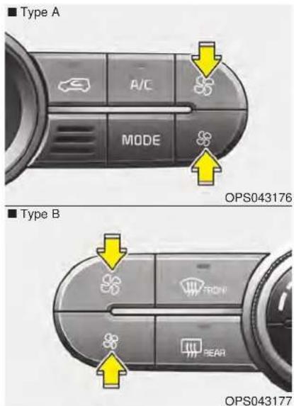 KIA Soul (2019) - Sunroof inside air recirculation (if equipped) - 1