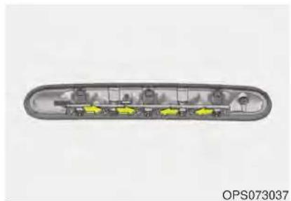 KIA Soul (2019) - High mounted stop lamp bulb replacement - 2
